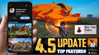 BGMI NEW UPDATE 4.5 - TOP  FEATURES, NIGHT MODE, BOSS FIGHT & MORE screenshot 4