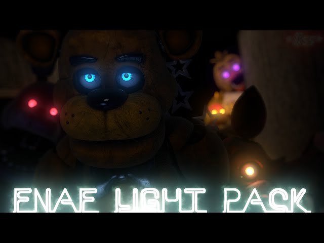 FNAF 1 OFFICIAL MODELS SHOWCASE @UFMPchannel (DOWNLOAD ON THE DESCRIPTION  BLENDER/SFM/C4D) 