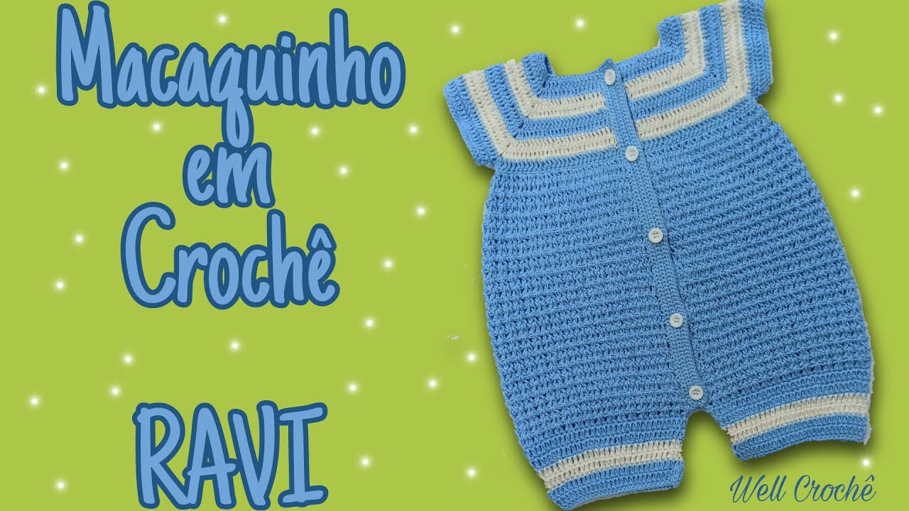 Macaquinho em Crochê Ravi