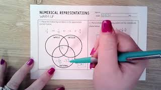 Numerical Representation Warm Up
