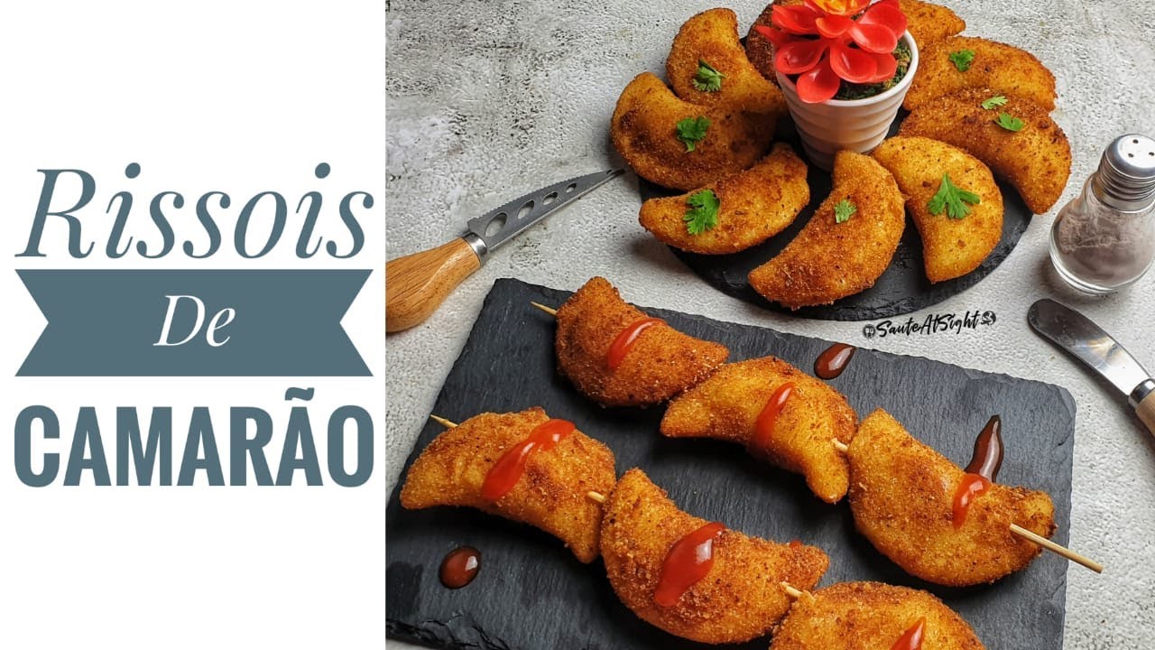 Prawns Rissois Goan Prawns Rissois | Rissóis de Camarão | Goan Shrimp / Prawn Snack ...
