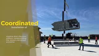 Ron Barberic At Cleveland Masonic Performance Arts Center, Renovation, Geauga Mechanical.