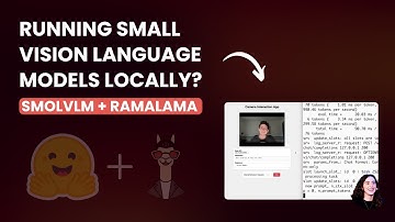 Let’s run our own vision language model locally! SmolVLM + Ramalama