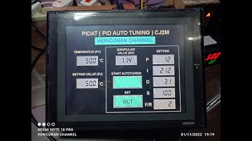 STEP BY STEP PIDAT (PID AUTO TUNING) PLC OMRON CJ2M UNTUK MENGONTROL TEMPERATUR MENGGUNAKAN SSR.