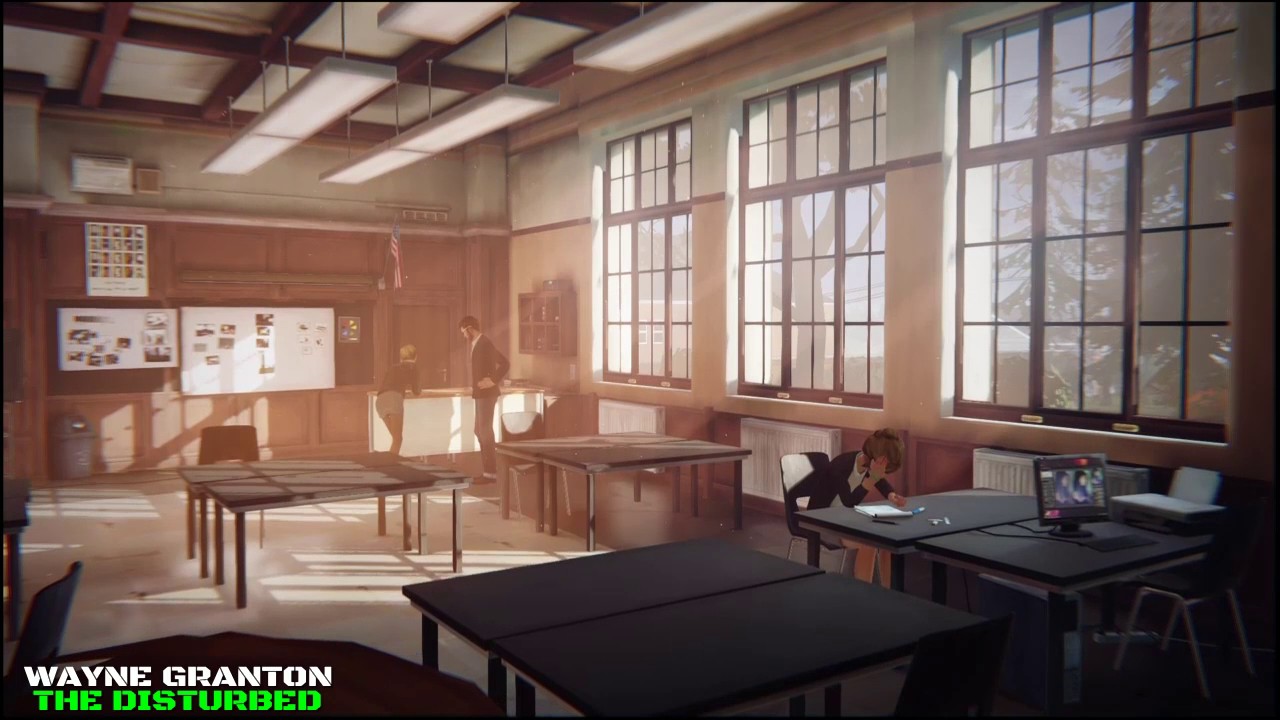 Video Game Ambience Asmr - Classroom setting with hallway chatter - YouTube