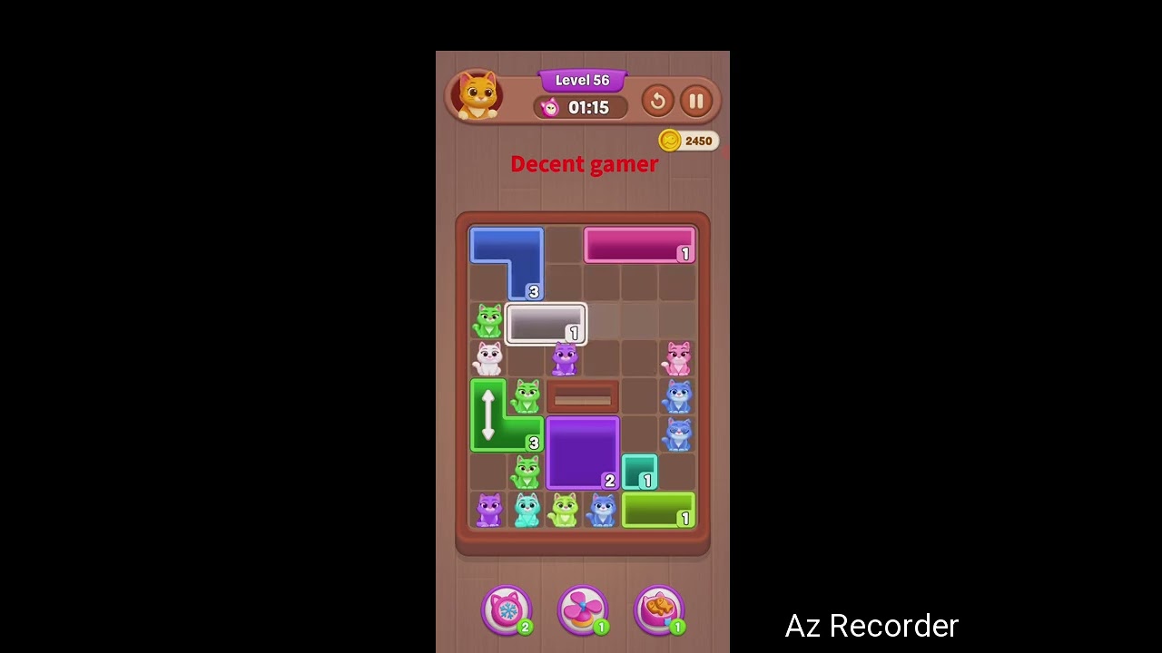 Catdom color hole level 56 Walkthrough solution 