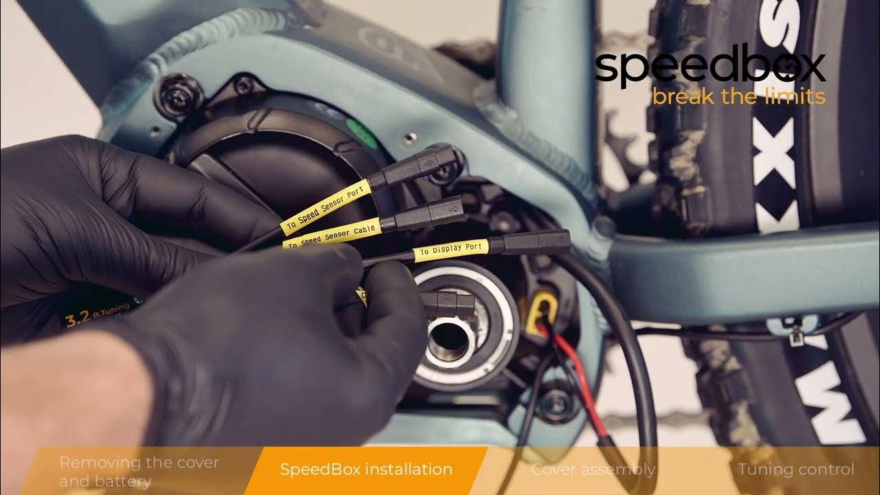 eBike Tuning SpeedBox 1.2 (B.Tuning) for Bosch (Smart System + Rim Magnet)  Installation Instruction 