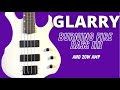 GLARRY NEW Burning Fire Bass HH and 20w Amp // Full Review