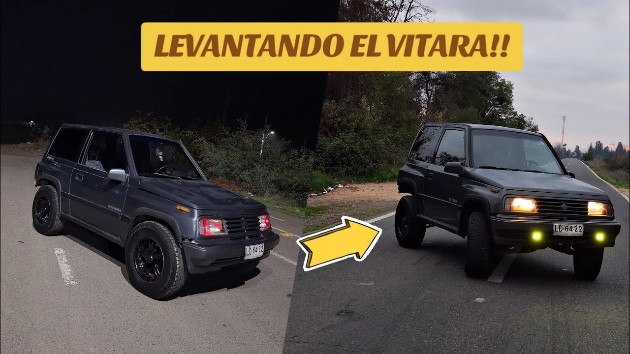 Instalando kit de levante para el Vitara 1G
