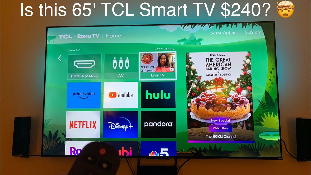 Is this $240 TCL 65” 4K TV worth it? Unboxing, Setup and Review of Series 4  Roku Smart TV 