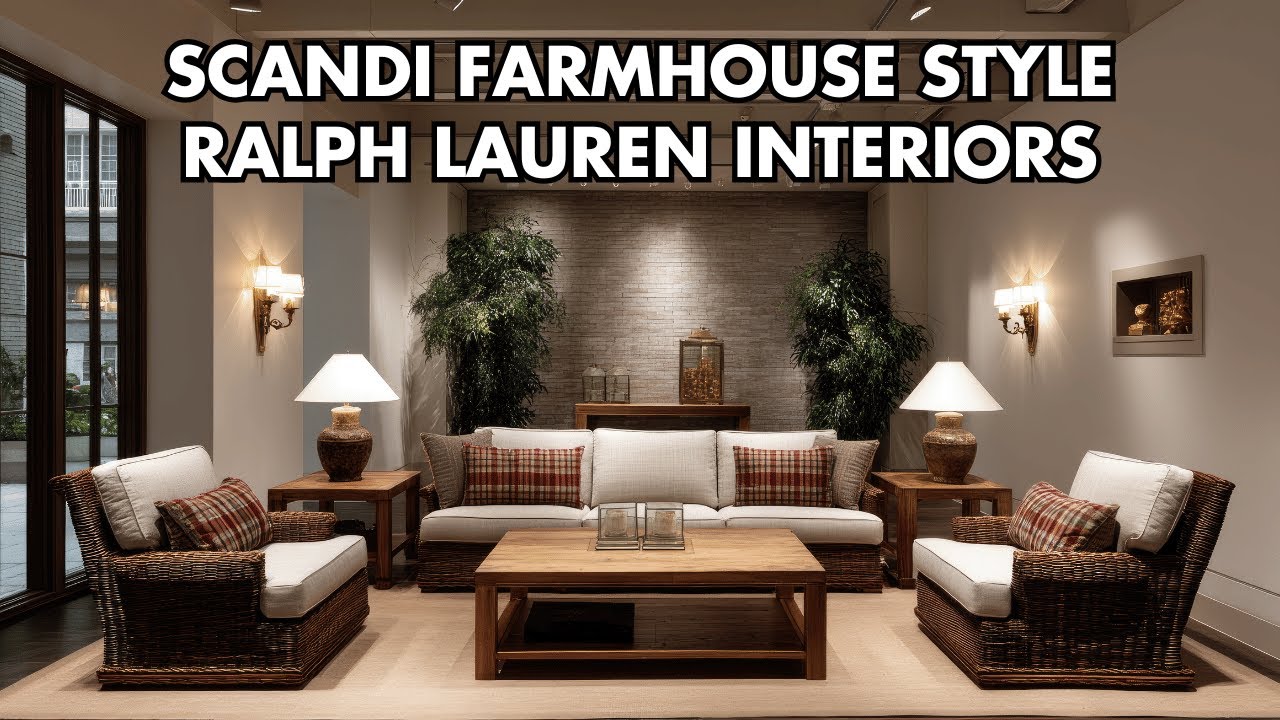 Scandi Farmhouse Style 🌿🕰️ | Beautiful Ralph Lauren Interiors for Every Room
