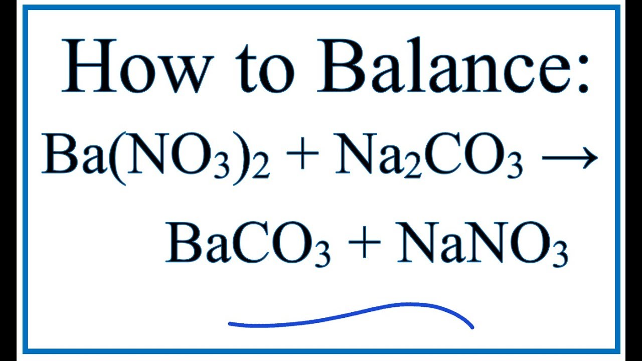 Barium nitrate formula