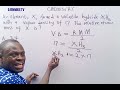 Vapour Density of an hydride 