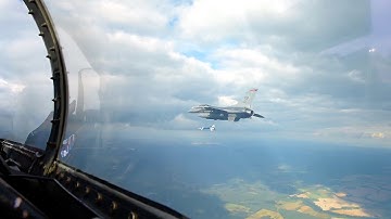 USAF F-16s - Inert Bomb Dropping