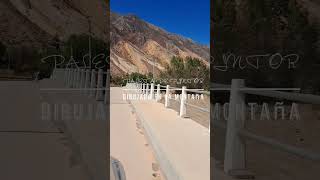 Maimará Jujuy Argentina. Lugar donde está pintada la Paleta de Pintor en la montaña. Imperdible