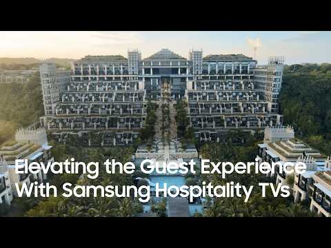 Display Solutions: Case Study - The Apurva Kempinski Bali｜samsung