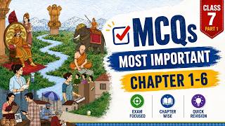 Class 7 SST Most Important MCQs | Exploring Society: India and Beyond | Book 1 |All Chapters|2026-27