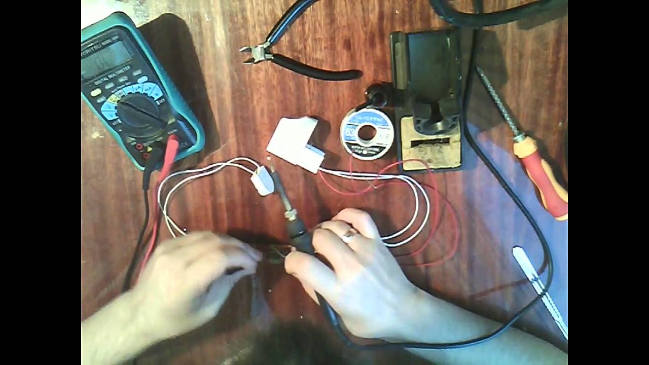 Ремонт электронного балласта люминесцентной лампы - YouTube