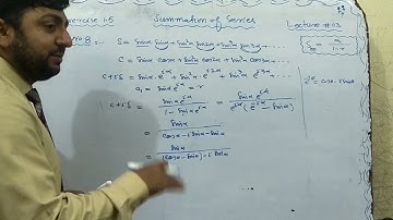 Mathematical Methods,  Exercise 1.5, Lecture# 3 (b)