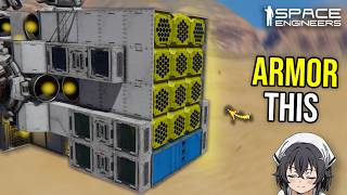 This Ship Rocket Armor Trick Works Too Well, Space Engineers