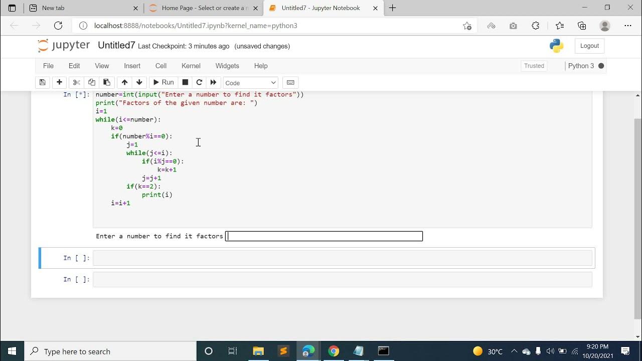 Python Program to Compute Prime Factors of an Integer - YouTube