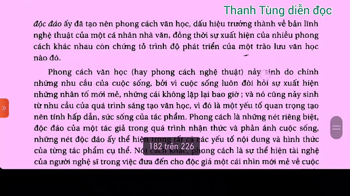 Đánh giá quá trình văn học và phong cách văn học