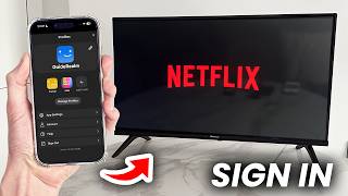 Sign In To Netflix Using Phone On Hisense VIDAA TV - Step By Step