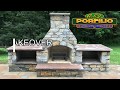 Backyard Make-Over - How we build a Fireplace, Outdoor Kitchen, Patio, Steps and More