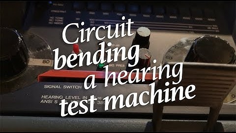 Being Noisy – Circuit Bending Test Equipment