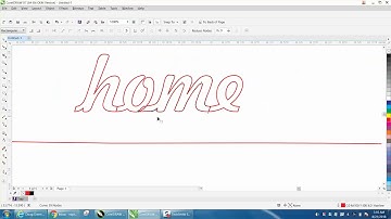 Corel Draw Tips & Tricks Text in a object
