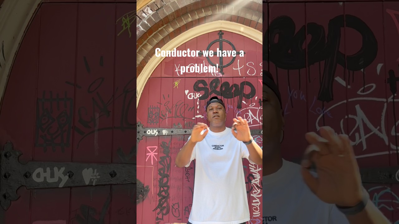 CONDUCTOR WE HAVE A PROBLEM X4‼️🚂 Tees available conductorwehaveaproblem.com #boldyjames #hiphop