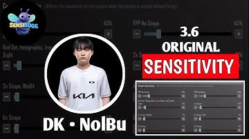 Dk • NolBu Latest 3.6 SENSITIVITY | SensiBigG