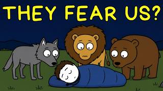 Why Wild Predators Avoid Attacking Sleeping People?