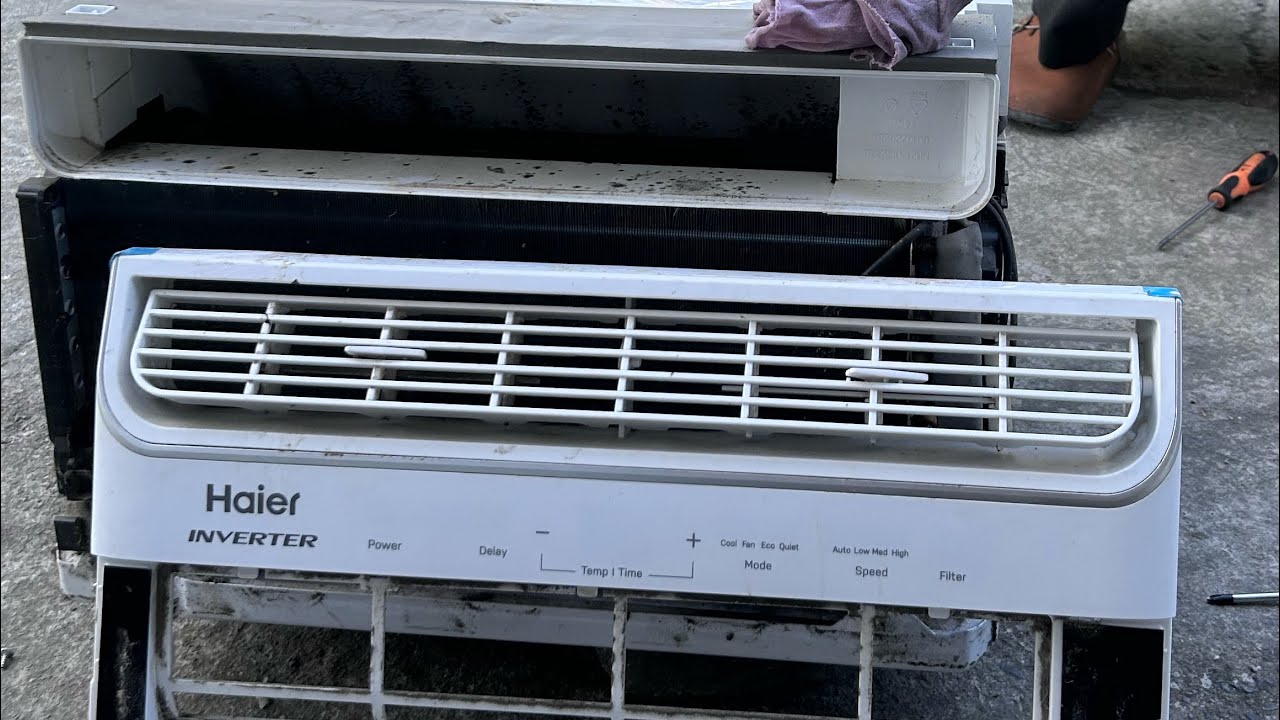 HAIER inverter window type aircon indoor fan motor ayaw umandar  | ito pala ang dahilan.