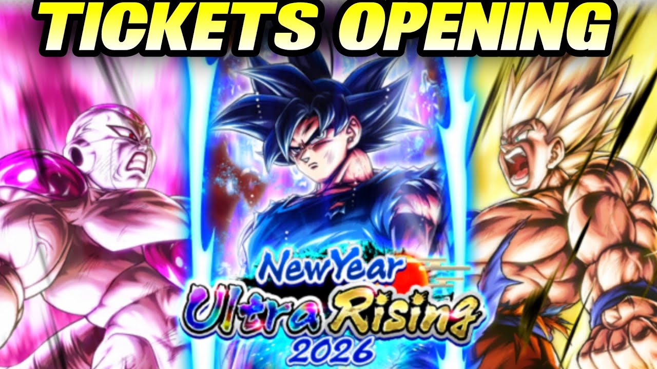 New Year ULTRA Rising TICKETS OPENING Summon & mehr! 😮😮 | Black Rabbit Dragon Ball Legends