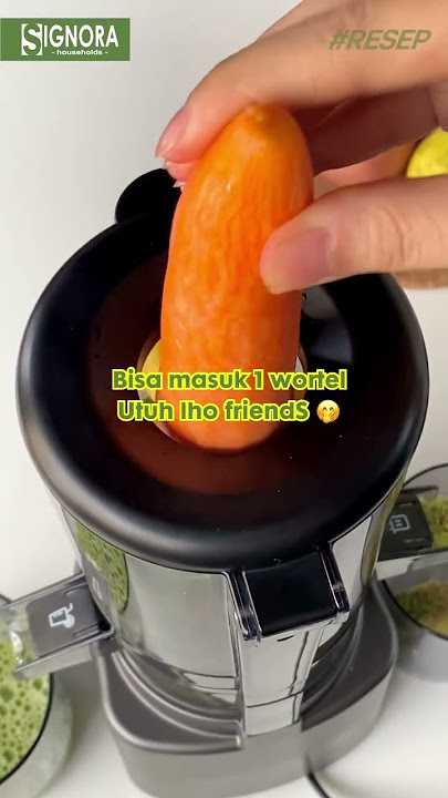 Jus Anti Kolestrol | Big Hopper Slow Juicer #shortsvideo