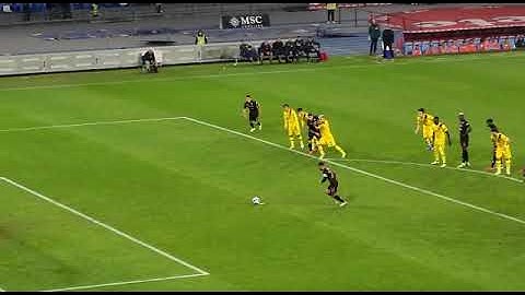 Gol di Insigne Napoli Bologna 3 - 0