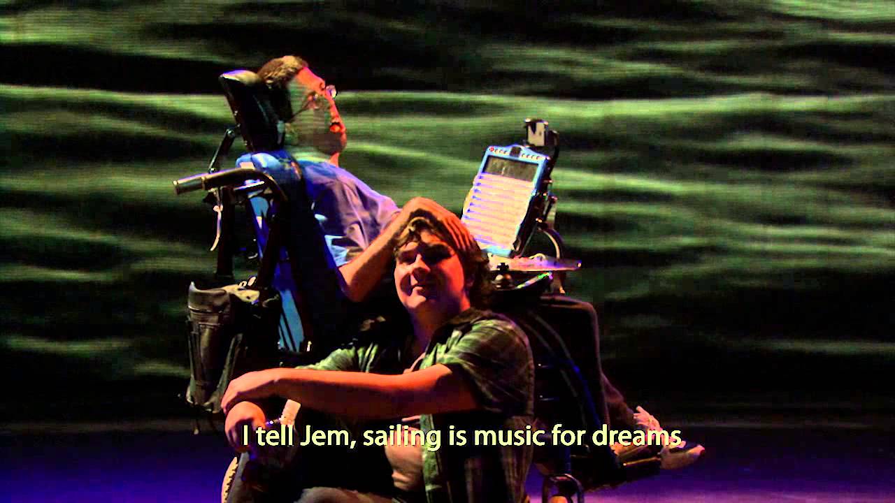 3. Eye Music Highlights: a cross art form theatre performance developed over 6 years.