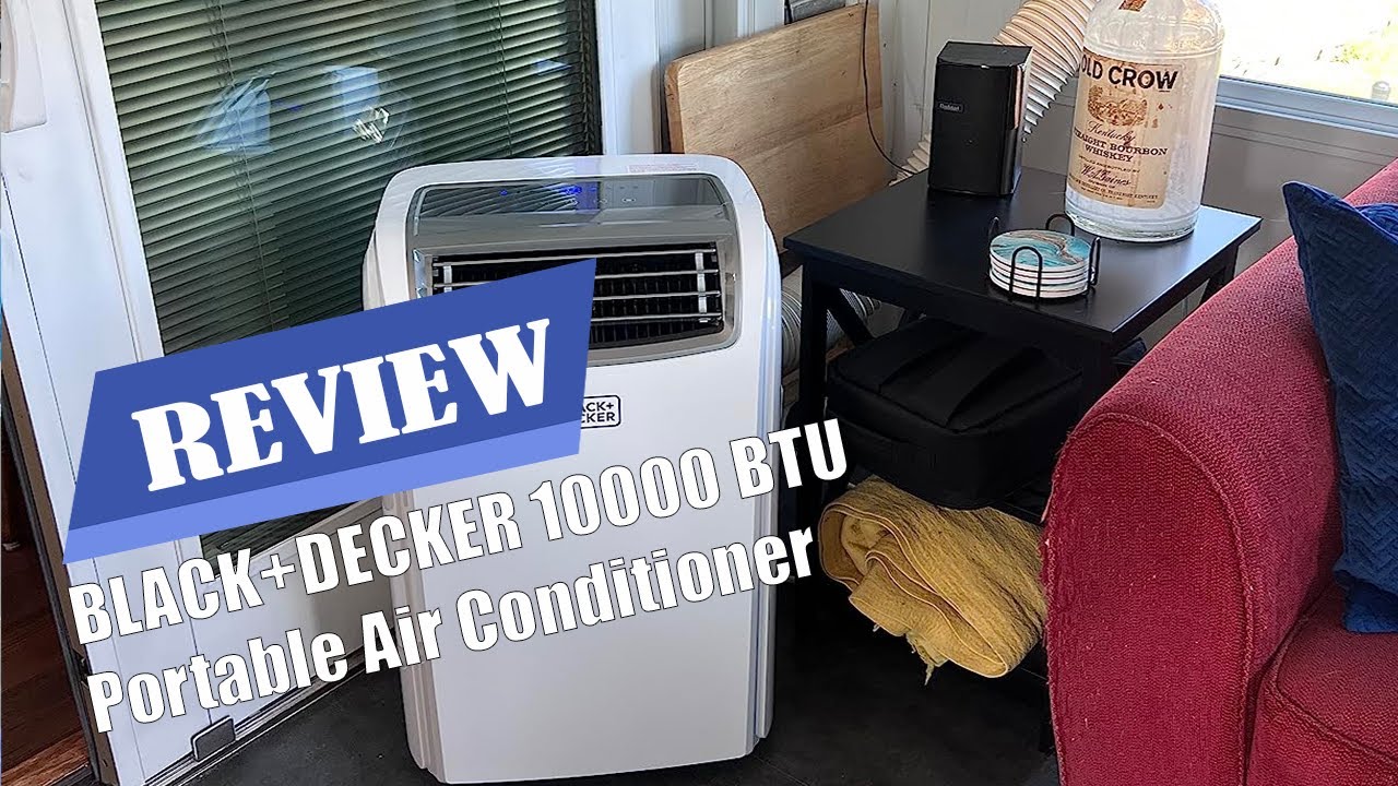 Black + Decker BPACT10WT 10,000 BTU Portable Air Conditioner New