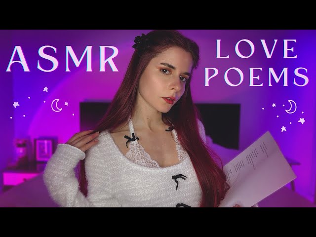 ASMR Roleplay - Your Best Friend / Girlfriend Reads you LOVE Poems