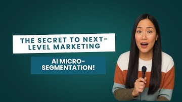 The Secret to Next-Level Marketing: AI Micro-Segmentation!