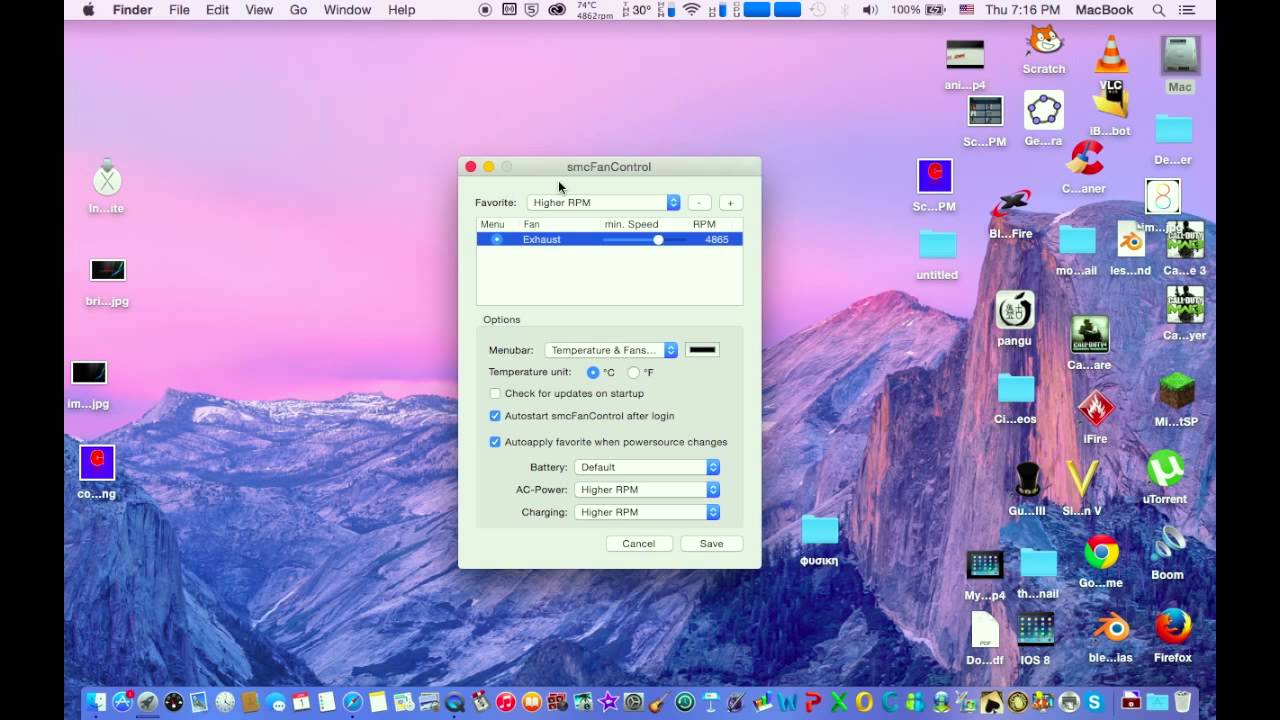 How to cool down your Macbook Pro. WORKS!!! YouTube