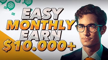 Earn $10,000 per Month Easily and Quickly with CHAT GPT (For Beginners) Make Money Online 2023