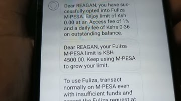 Boosting my Fuliza limit from kes 0 to 4,500😳