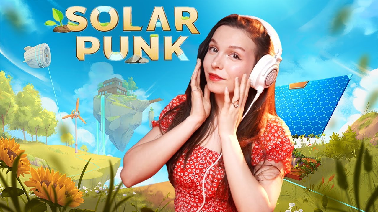 ОБУСТРАИВАЕМ ДОМ И ИЗУЧАЕМ НОВЫЕ ОСТРОВА игра Solarpunk 