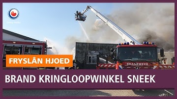 REPO: brand in  Omrinkringloopwinkel Sneek: "De verslagenheid is enorm"
