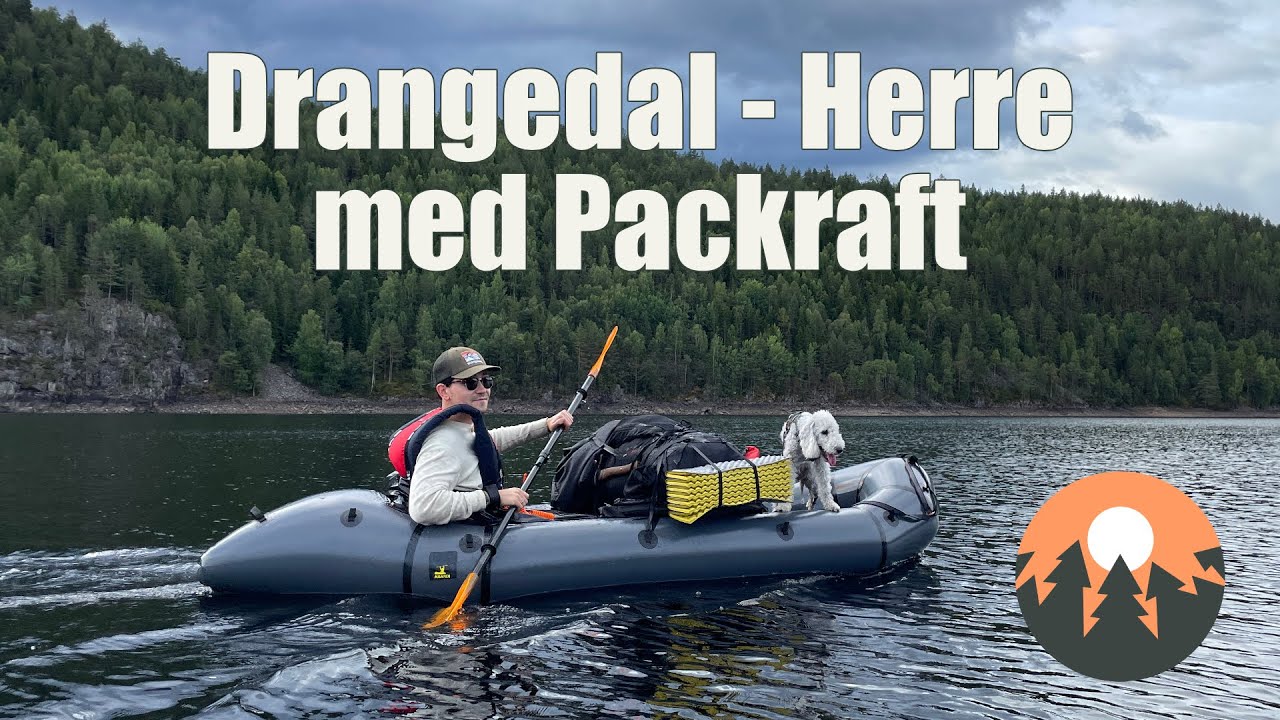 Fra Drangedal til Herre med packraft - Kipara Char Dog Edition