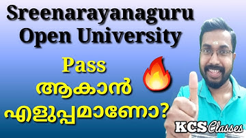 Is it easy to pass Sreenarayanaguru Open University?