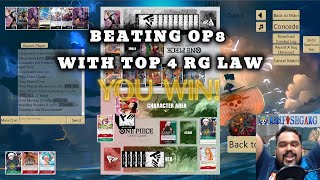 How to BEAT the OP08 META with RG LAW ONE PIECE TCG