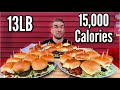 WORLDS BIGGEST BURGER SLIDER CHALLENGE | Cheeseburger, Beef Rib, Fried Chicken | Man Vs Food